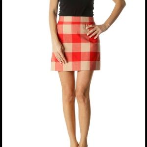 J crew mini skirt